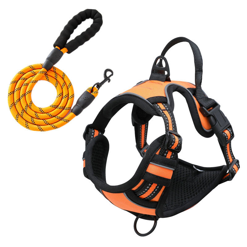 No Pull Dog Harness with  A Free Heavy Duty 5ft Dog Leash