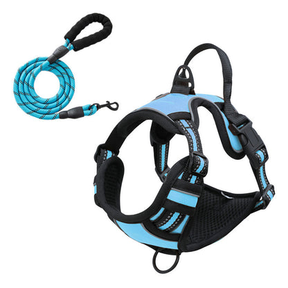 No Pull Dog Harness with  A Free Heavy Duty 5ft Dog Leash