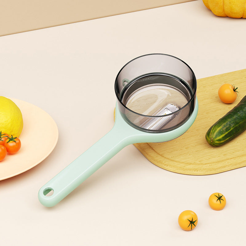Double-sided Stainless Steel Peeler with Storage Box
