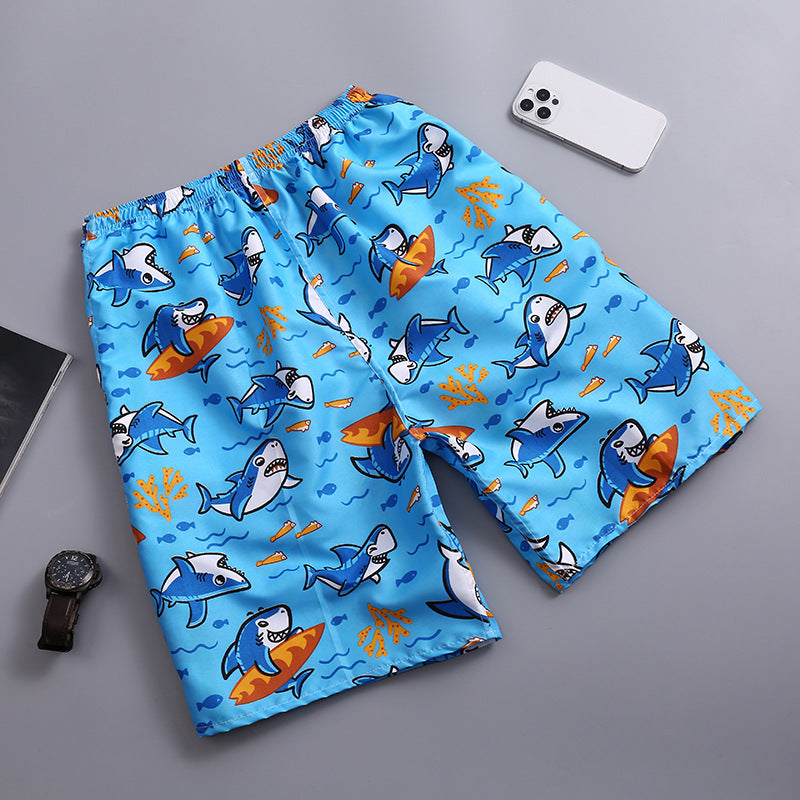 Lightweight Quick Dry Loose Fit Men's Beach Shorts(2 PCS)