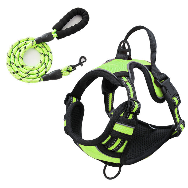 No Pull Dog Harness with  A Free Heavy Duty 5ft Dog Leash