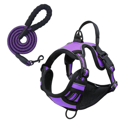 No Pull Dog Harness with  A Free Heavy Duty 5ft Dog Leash