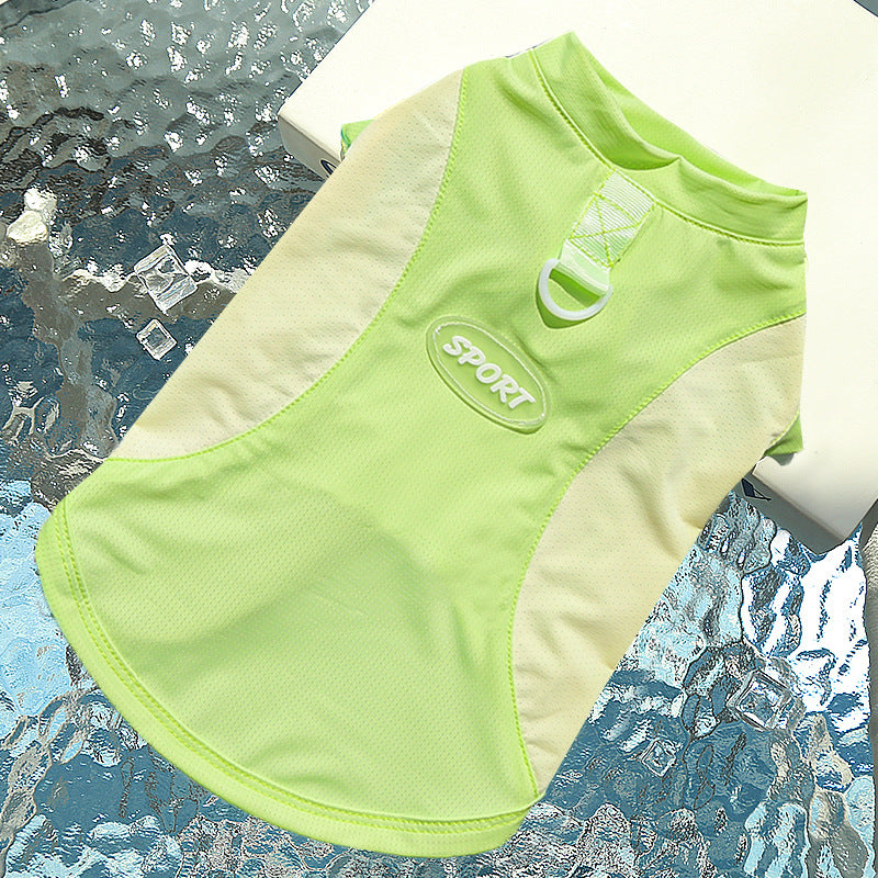 Ice Silk Sun Protection Quick Dry Dog T-Shirt