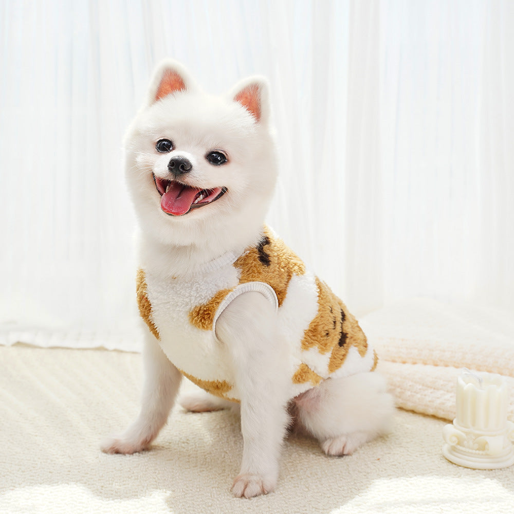 Cute Bear Series Pet Soft Warm Clothing - Small/Medium/Large Dog Outfit