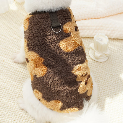Cute Bear Series Pet Soft Warm Clothing - Small/Medium/Large Dog Outfit