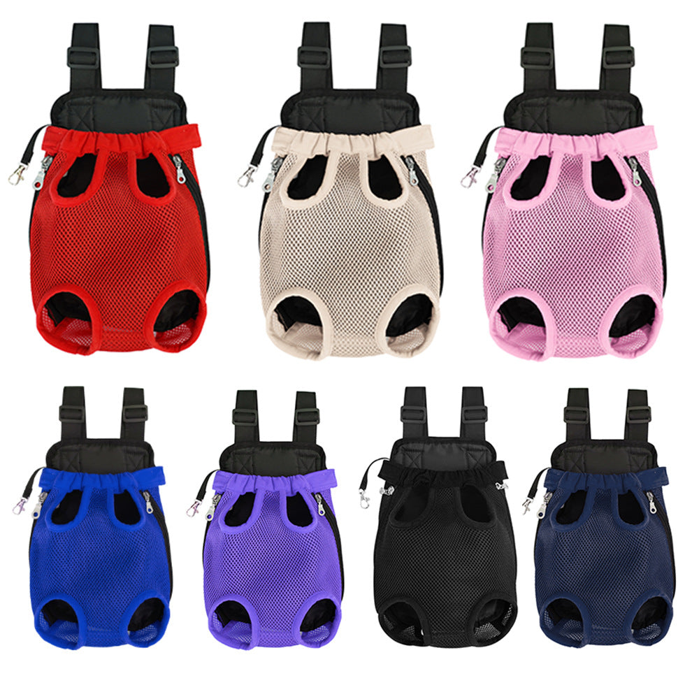 Pet Comfort Carrier Backpack- Adjustable Hands-Free Travel Bag for Cats & Dogs