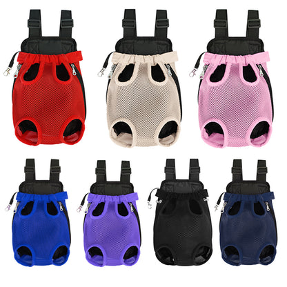 Pet Comfort Carrier Backpack- Adjustable Hands-Free Travel Bag for Cats & Dogs