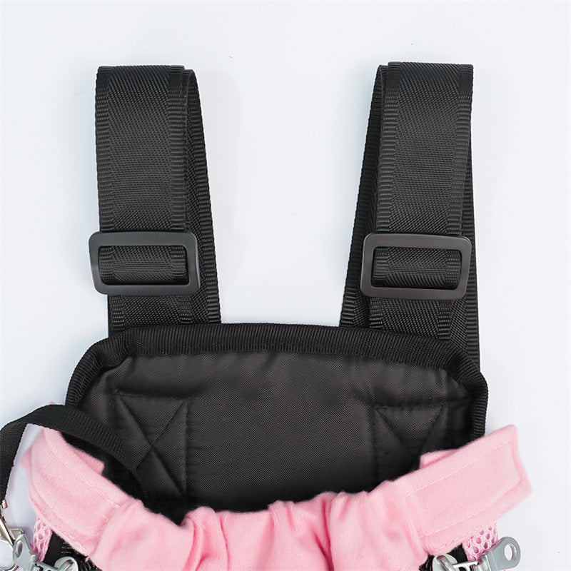 Pet Comfort Carrier Backpack- Adjustable Hands-Free Travel Bag for Cats & Dogs