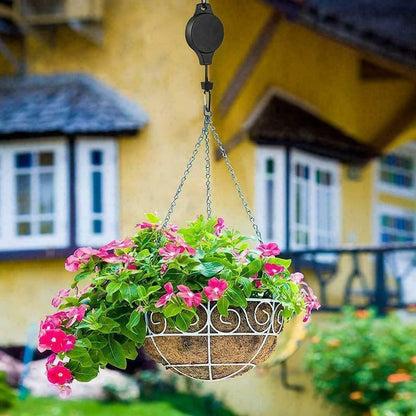 Plant Pulley Set for Garden Baskets Pots, Birds Feeder
