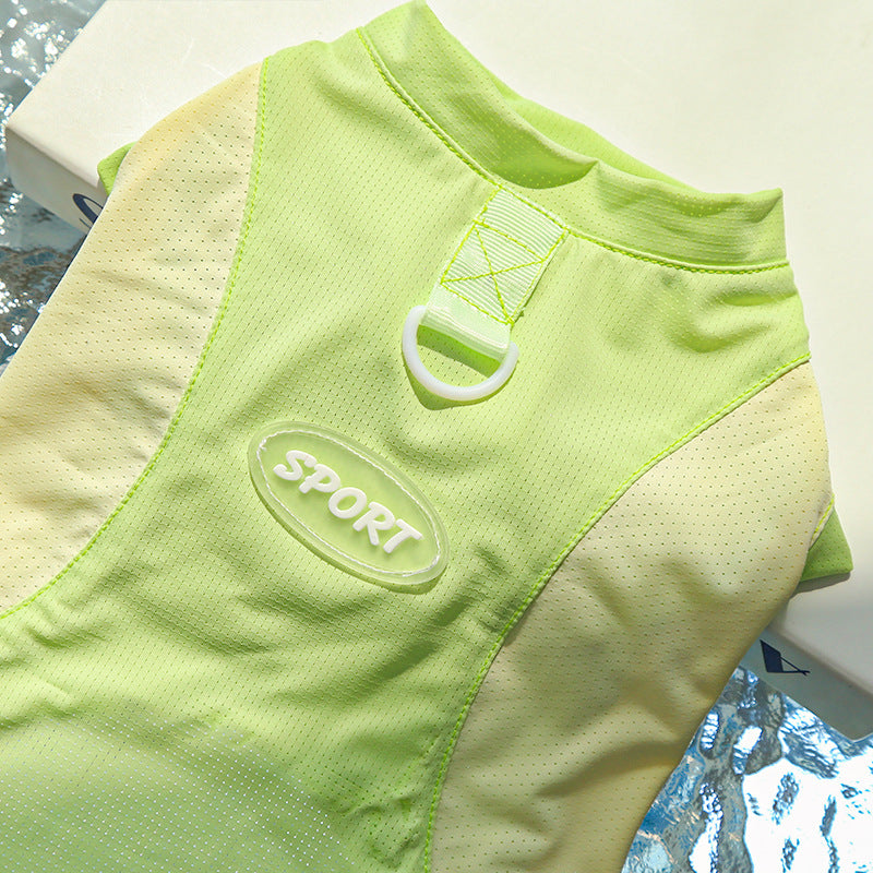 Ice Silk Sun Protection Quick Dry Dog T-Shirt