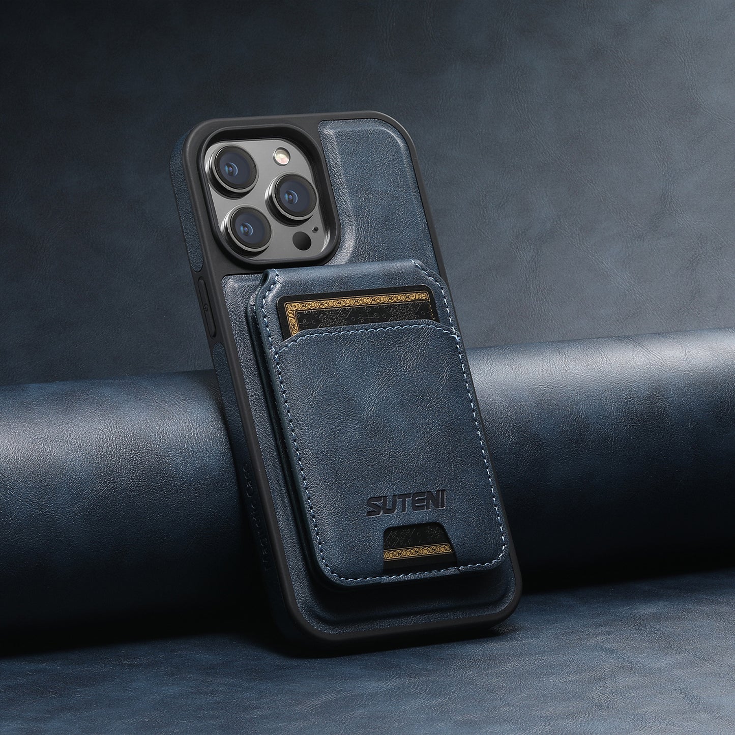 Suitable for iPhone 12/13/14/15/16 Series 2-in-1 MagSafe Magnetic Wireless Charging Card Holder Mobile Phone Case
