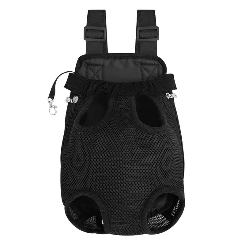 Pet Comfort Carrier Backpack- Adjustable Hands-Free Travel Bag for Cats & Dogs