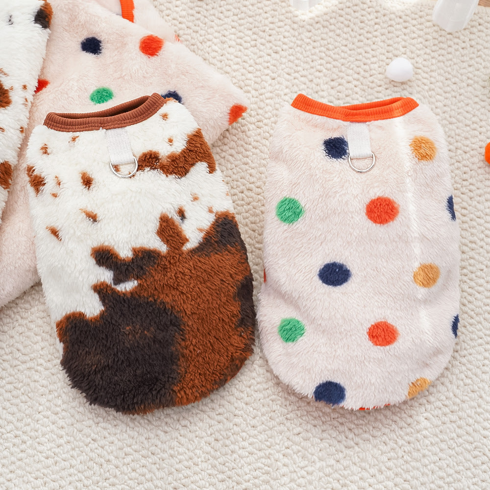 Cute Bear Series Pet Soft Warm Clothing - Small/Medium/Large Dog Outfit