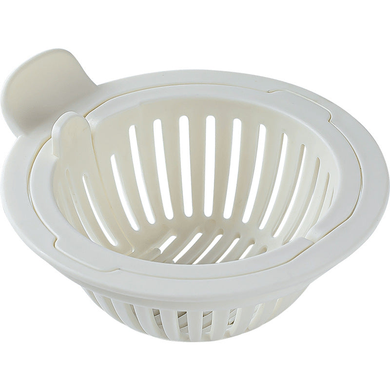 Kitchen Anti-Clogging Basket Automatic Dumping Sink Filter