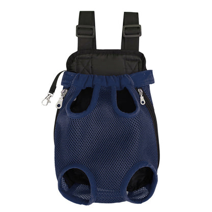 Pet Comfort Carrier Backpack- Adjustable Hands-Free Travel Bag for Cats & Dogs