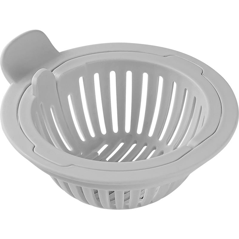 Kitchen Anti-Clogging Basket Automatic Dumping Sink Filter