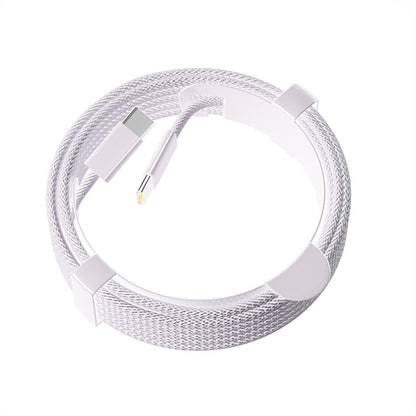 2M/6.6FT 2Pack USB-C to USB-C Braided Fast Charging Data Cable for iPhone 15/16 Series, with a Maximum Power of 35W