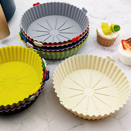 Air Fryer Silicone Baking Tray(Reusable)