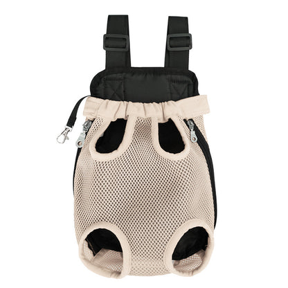 Pet Comfort Carrier Backpack- Adjustable Hands-Free Travel Bag for Cats & Dogs