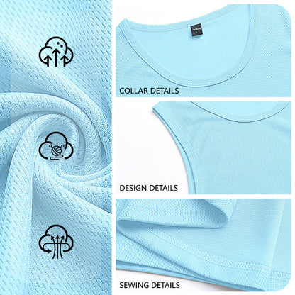 5-Pack Men's Quick-Dry Athletic Tank Tops