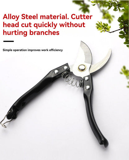 5-Piece SK-5 Steel Gardening Tool Set - Pruning Shears, Folding Saw & Garden Shears for Planting, Trimming & Yard Work