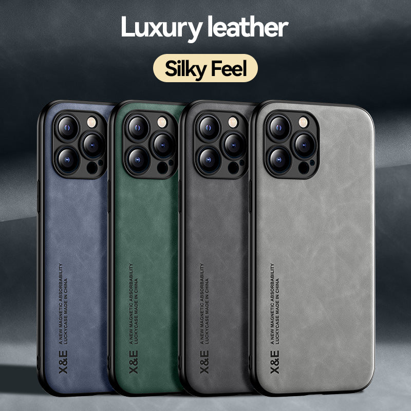 Suitable for iPhone 12/13/14/15/16 Series Magnetic Back Cover Protective Case