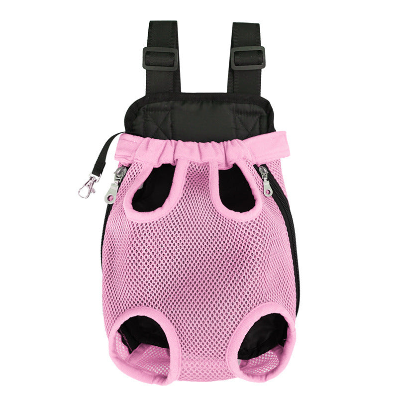 Pet Comfort Carrier Backpack- Adjustable Hands-Free Travel Bag for Cats & Dogs