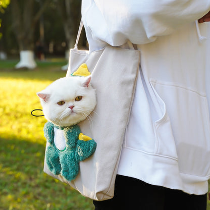 Cartoon-Themed Portable Cute Pet Carrier Bag for Small Cats & Dogs