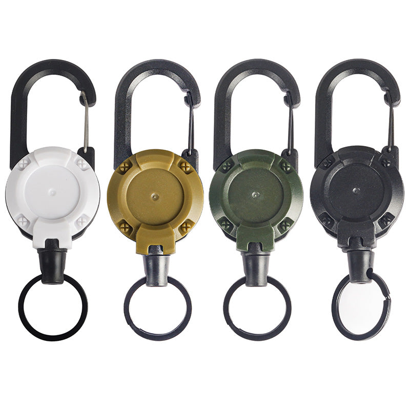 Heavy-Duty Retractable Keychain for Outdoor Gear