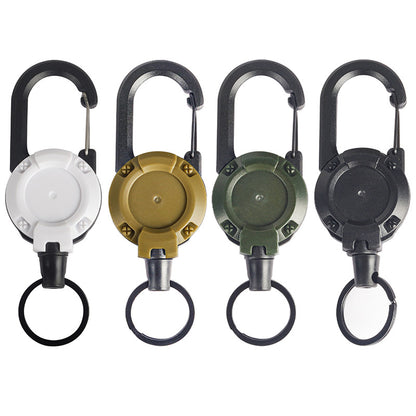 Heavy-Duty Retractable Keychain for Outdoor Gear