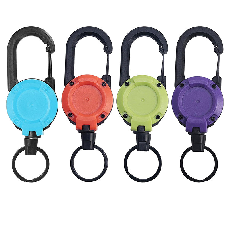 Heavy-Duty Retractable Keychain for Outdoor Gear