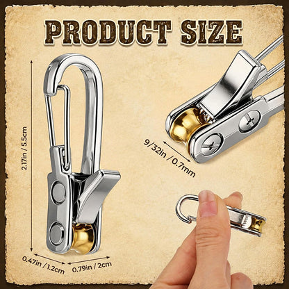 Self-Locking Camping Rope Tensioner Hook