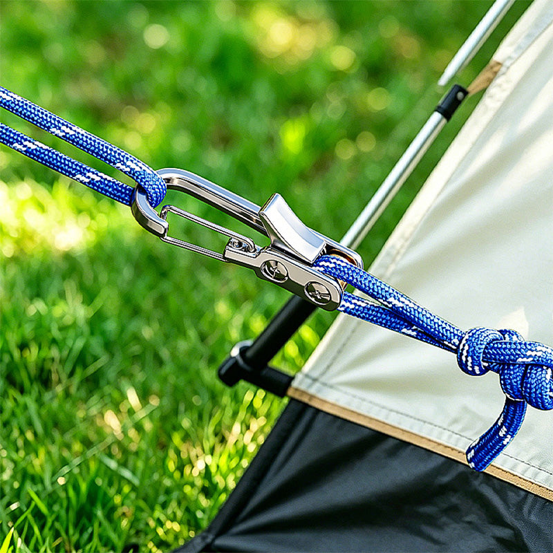 Self-Locking Camping Rope Tensioner Hook