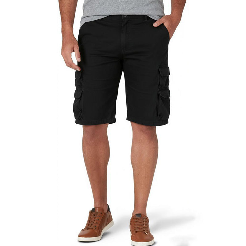 Men’s Premium 100% Cotton Cargo Shorts, 9 Pockets Design Outdoor Casual Daily Wear