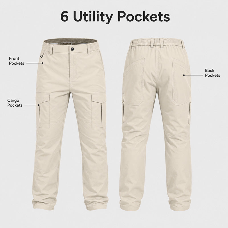 Men's Quick-Dry Stretch Tactical Cargo Pants