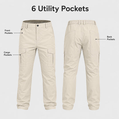 Men's Quick-Dry Stretch Tactical Cargo Pants