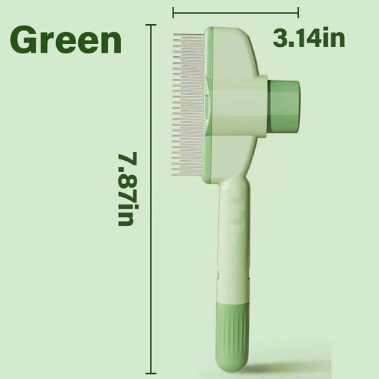 Self-Cleaning Pet Flea Comb & Grooming Brush