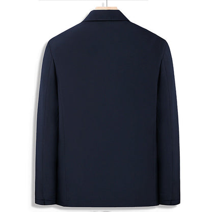 Men's Classic Collared Zip Jacket