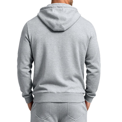 Men's Quarter-Zip Hooded Pullover