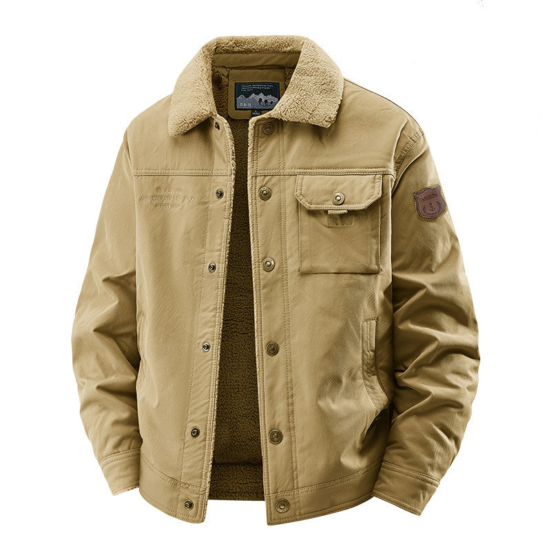 Men's Fleece-Lined Work Jacket