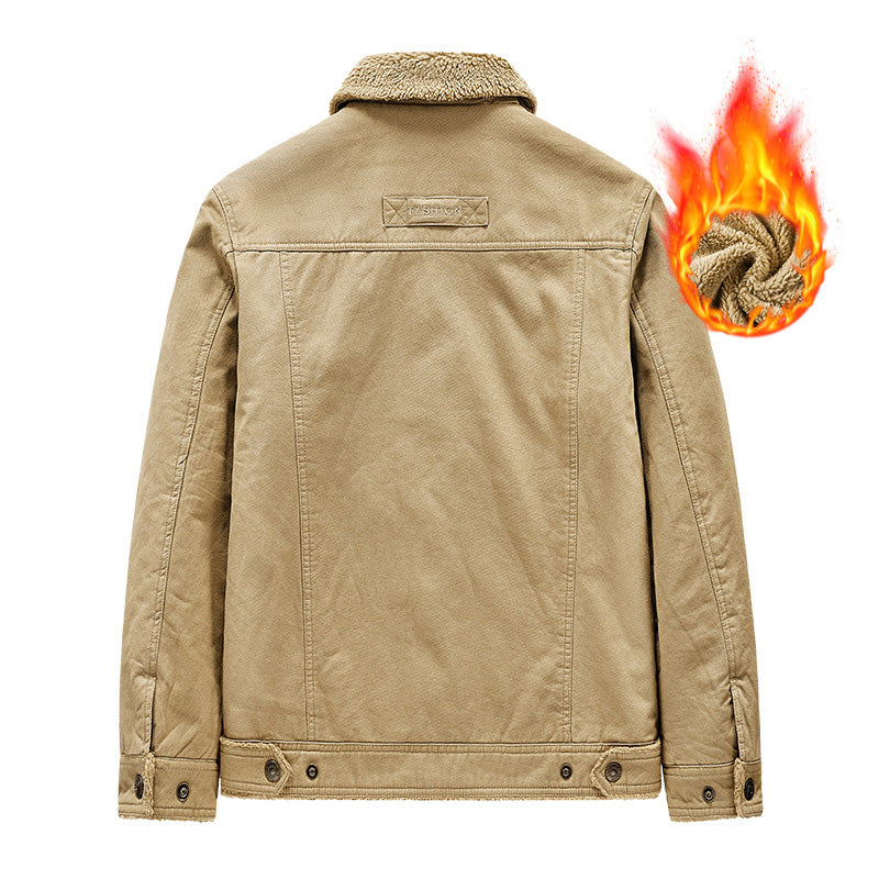 Men's Fleece-Lined Work Jacket