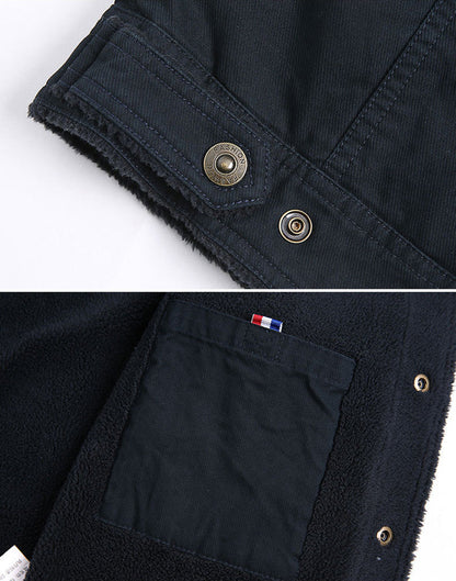 Men's Fleece-Lined Work Jacket