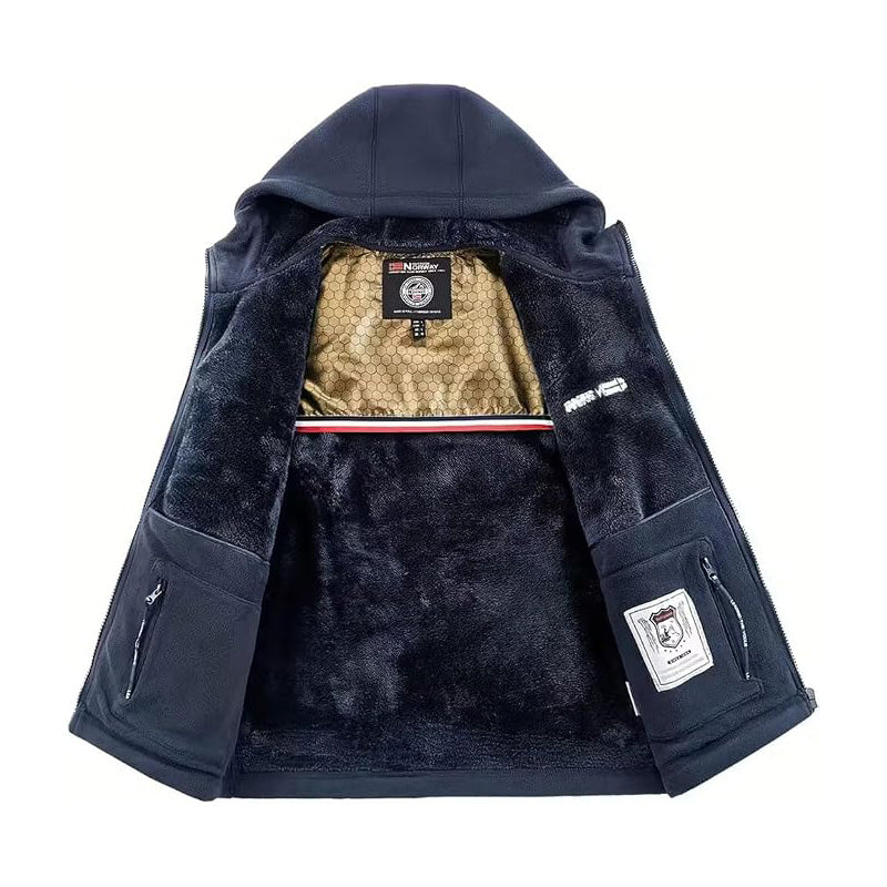 Men's Hooded Fleece Jacket