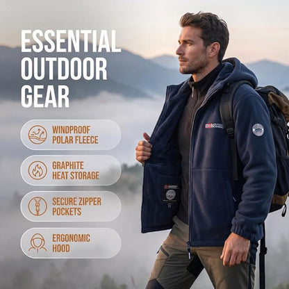 Men's Hooded Fleece Jacket