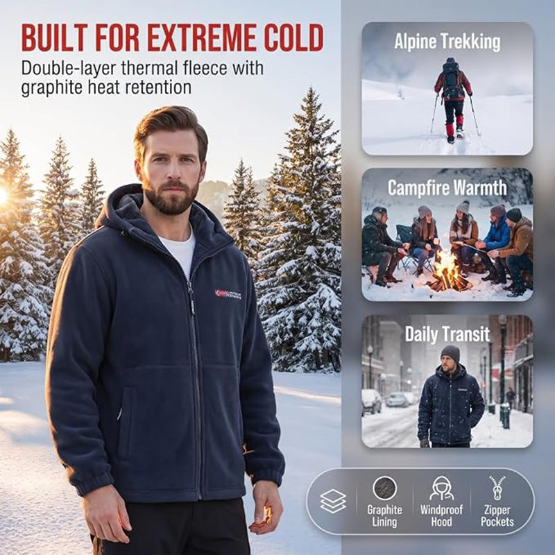 Men's Hooded Fleece Jacket