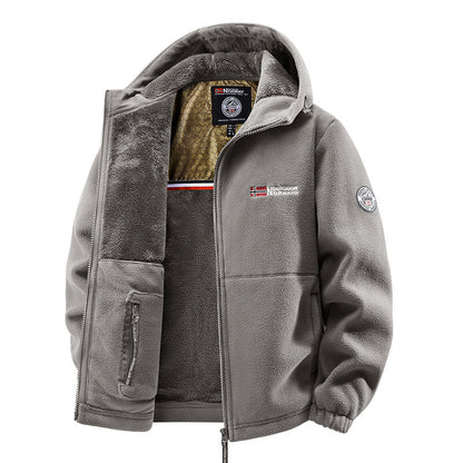 Men's Hooded Fleece Jacket