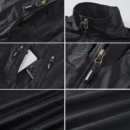 Men’s Lightweight Utility Vest with Secure Zip Pockets