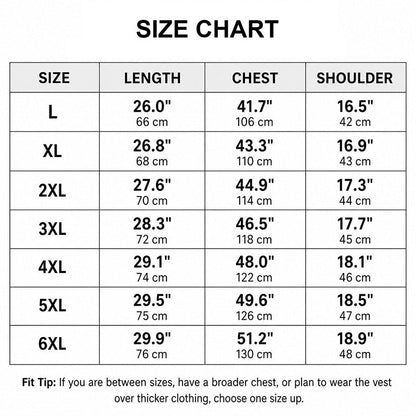 Men’s Reversible Fleece-Lined Utility Vest with 8 Pockets