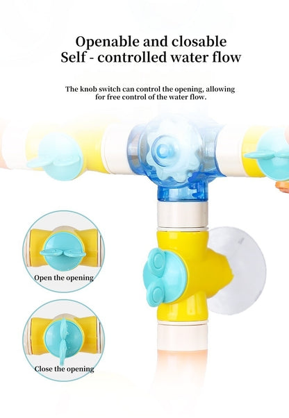 Baby Bath Toy - Wacky Waterworks Pipes Bath Toy - Baby Bathtub Toy with Interactive Features for Cognitive Development