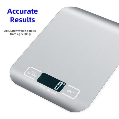 Food Kitchen Scale, Digital Grams and Ounces for Weight Loss, Baking, Cooking, Keto and Meal Prep, LCD Display
